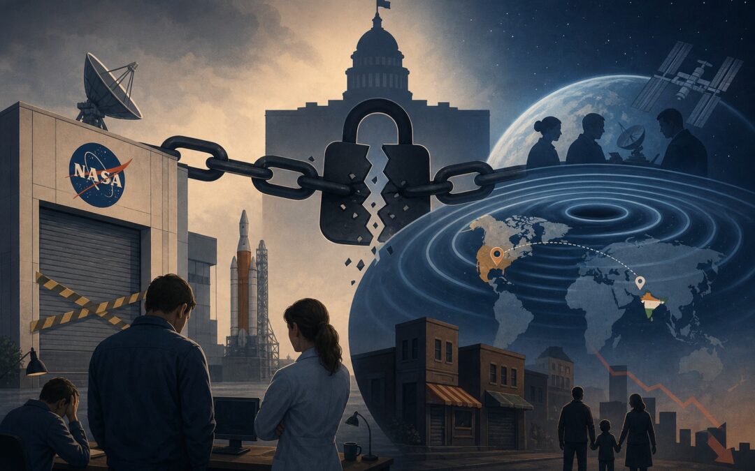 The Cascade of Closure: Analysing NASA’s Shutdown Impact on Global Economic and Scientific Progress